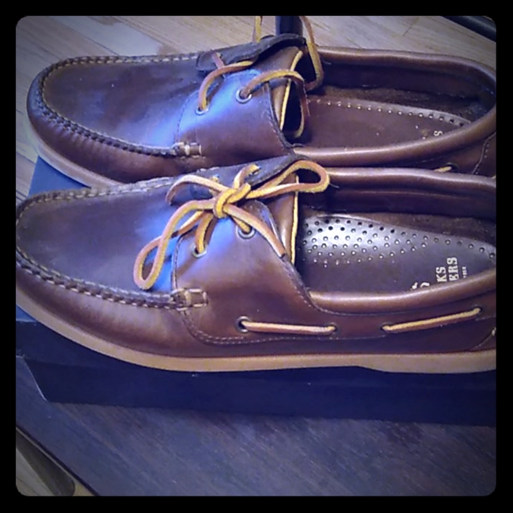 Brooks Brothers Brown Boat shoes
